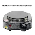 Nuovo fornello elettrico multifunzionale da 500 W piccolo mini fornello elettrico fornello per latte caldo temperatura costante moka caffettiera