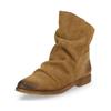 Stiefelette FELMINI "Felmini Stiefelette Leder", Damen, Gr. 38, grau (stone), Leder, casual, Schuhe