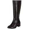 Bikerboots FELMINI "Felmini Stiefel Leder", Damen, Gr. 40, schwarz, Leder, casual, Schuhe