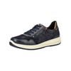 Sneaker ARA "Ara Sneaker Leder", Damen, Gr. 38,5, blau (blau, braun), Leder, casual, Schuhe
