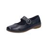 Riemchenballerina JOSEF SEIBEL "Josef Seibel Ballerinas Nappaleder", Damen, Gr. 38, blau, Nappaleder, casual, Schuhe