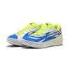Sneaker PUMA "All-Pro NITRO™ Basketballschuhe Erwachsene", Gr. 43, weiß gelb alert pink, Obermaterial: Textil, Synthetik; Futter: Textil; Innensohle: Textil; Laufsohle: Gummi, Schuhe