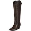 Stiefel FELMINI "Felmini Stiefel Leder", Damen, Gr. 38, braun (cognac), Leder, casual, Schuhe