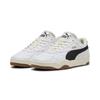 Sneaker PUMA "Tifosi Lux Sneakers Erwachsene", Gr. 43, bunt (weiß schwarz gum beige), Obermaterial: Leder, Synthetik; Futter: Textil, Synthetik; Innensohle: Textil; Laufsohle: Gummi, Schuhe