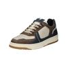 Sneaker BULLBOXER "Bullboxer Sneaker Leder", Herren, Gr. 44, braun (grau, braun), Leder, casual, Schuhe