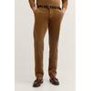 Cordhose BUGATTI "Modern Fit", Herren, Gr. 35, Länge 30, 640, camel, 77% Baumwolle, 22% Lyocell, 1% Elasthan, unifarben, casual, normal, Hosen, mit Soft Touch & Stretch-Komfort