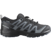 Outdoorschuh SALOMON "XA PRO V8 WP J", Gr. 33, schwarz, turbulence, quarry, Synthetik, Textil, sportlich, Schuhe, wasserdicht