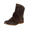 Stiefelette FELMINI "Felmini Stiefelette Veloursleder", Damen, Gr. 42, braun (espresso), Veloursleder, casual, Schuhe