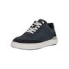 Sneaker CLARKS "Courtlite", Herren, Gr. 43, blau, Kunstfaser, casual, Schuhe, mit federndem Fußbett