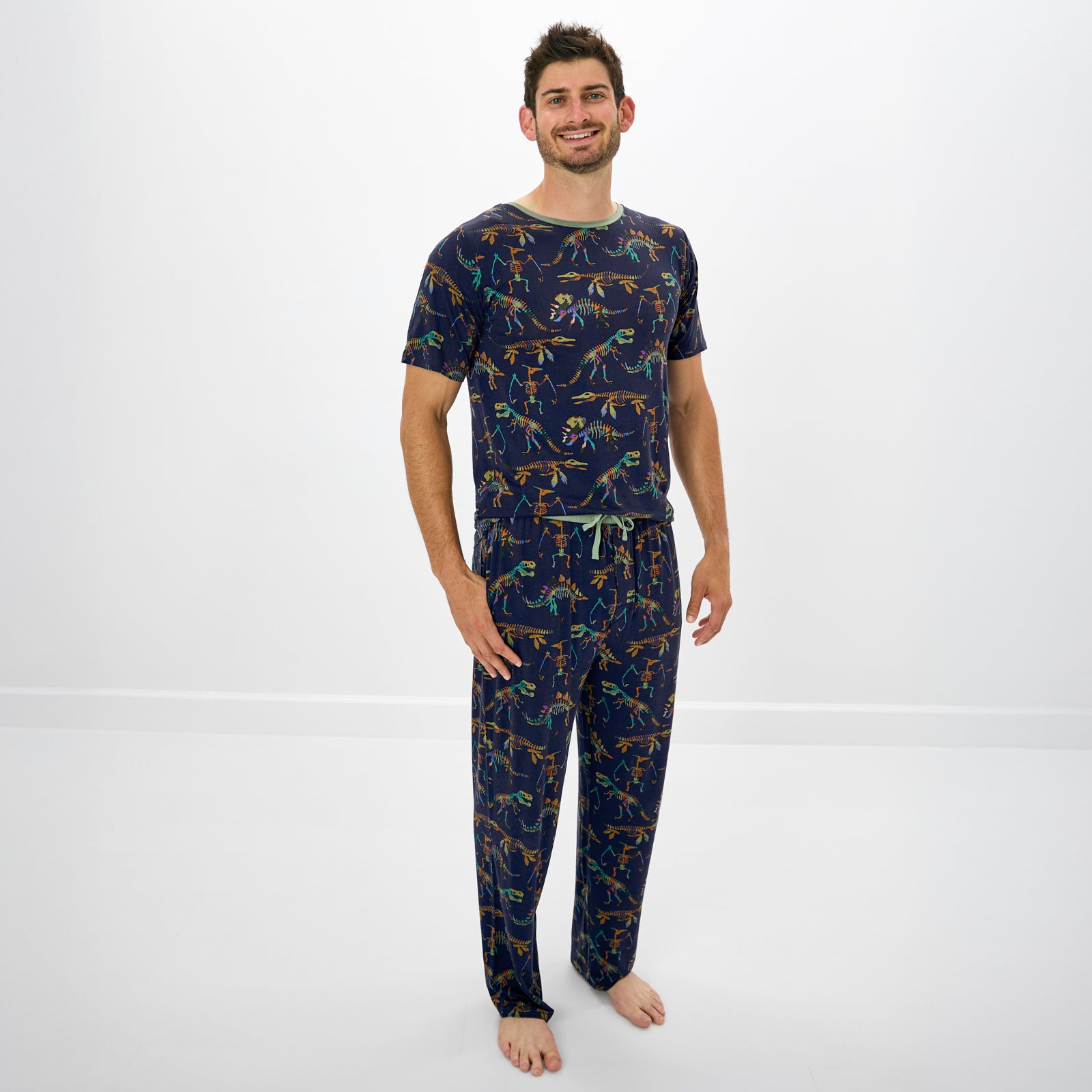 Fossil Quest Men's Short Sleeve Pajama Top - XS