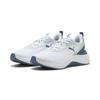 Laufschuh PUMA "Softride Sera Laufschuhe Damen", Gr. 42, weiß schwarz indigo sea glass blau, Obermaterial: Synthetik, Textil, Kuhleder; Futter: Textil; Innensohle: Textil; Laufsohle: Gummi, Synthetik, Schuhe
