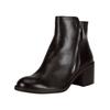 Stiefelette FELMINI "Felmini Stiefelette Leder", Damen, Gr. 39, schwarz, Leder, casual, Schuhe