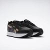 Sneaker REEBOK CLASSIC "REEBOK GLIDE RIPPLE DOUBLE", Gr. 41, schwarz, weiß, rose gold, Synthetik, Textil, sportlich, Schuhe