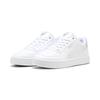 Sneaker PUMA "Caven 2.0 Holo 2.0 Sneakers Mädchen", Kinder, Gr. 37.5, weiß (weiß mauve mist silber pink metallic), Obermaterial: Synthetik; Futter: Textil; Innensohle: Textil; Laufsohle: Gummi, Schuhe