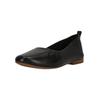 Mokassin CLARKS "Fawna Soft", Damen, Gr. 41,5, schwarz, Leder, klassisch, Schuhe, in flexibler Qualität für maximalen Komfort