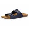 Pantolette LICO "Pantolette Bioline Man", Gr. 50, blau, Synthetik, Schuhe