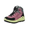 Schnürstiefelette RICOSTA "Ricosta Stiefelette Veloursleder", Kinder, Gr. 36, lila, Veloursleder, casual, Schuhe