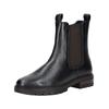 Stiefelette ARA "Ara Stiefelette Leder/Textil", Damen, Gr. 38, blau (dunkelblau), Leder, Textil, casual, Schuhe