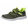 Sneaker LICO "Freizeitschuh Randy V A", Kinder, Gr. 21, grün, Synthetik, Schuhe