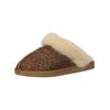 Hausschuh SHEPHERD "Shepherd Hausschuhe Leder", Damen, Gr. 39, braun (kastanie), Leder, casual, Schuhe