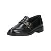 Slipper PAUL GREEN "Paul Green Slipper Glattleder", Damen, Gr. 41, schwarz, Glattleder, casual, Schuhe
