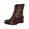 Stiefelette FELMINI "Felmini Stiefelette Leder", Damen, Gr. 39, braun, Leder, casual, Schuhe