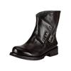 Stiefelette FELMINI "Felmini Stiefelette Leder", Damen, Gr. 39, schwarz, Leder, casual, Schuhe