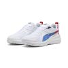 Sneaker PUMA "BMW M Motorsport Hypnotic LS Sneakers Erwachsene", Gr. 42.5, rot (weiß pop rot), Obermaterial: Synthetik; Futter: Textil; Innensohle: Textil; Laufsohle: Gummi, Schuhe