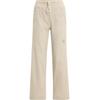 Chinos DEF "DEF DEF Worky Chinopants", Damen, Gr. M, US-Größen, beige, 64% Baumwolle, 33% Polyester, 3% Elasthan, unifarben, normal, Hosen