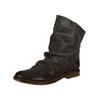 Stiefelette FELMINI "Felmini Stiefelette Leder", Damen, Gr. 37, schwarz, Leder, casual, Schuhe