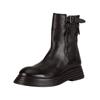 Stiefelette FELMINI "Felmini Stiefelette Leder", Damen, Gr. 41, schwarz, Leder, casual, Schuhe