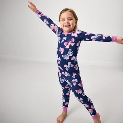 Royal Butterflies Two-Piece Pajama Set - 16