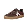 Sneaker TAMARIS "Tamaris Sneaker Leder", Damen, Gr. 39, rot (merlot), Leder, casual, Schuhe