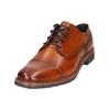 Schnürschuh BUGATTI "bugatti Businessschuhe Nappaleder", Herren, Gr. 42, braun (cognac), Nappaleder, elegant, Schuhe