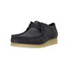Mokassin CLARKS "Wallabee Evo", Herren, Gr. 44, blau, casual, Schuhe, mit simpler und vielseitiger Optik