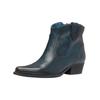 Bikerboots FELMINI "Felmini Stiefelette Leder", Damen, Gr. 40, blau, Leder, casual, Schuhe