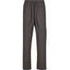 Stoffhose ANOTHER COTTON LAB "Another Cotton Lab ACL Logo Loose Pants", Herren, Gr. S, US-Größen, braun, 78% Polyamid, 22% Elasthan, unifarben, loose fit, Hosen