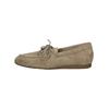 Bootsschuh PAUL GREEN "Paul Green Halbschuhe Veloursleder", Damen, Gr. 37, beige, Veloursleder, casual, Schuhe