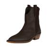 Stiefelette FELMINI "Felmini Stiefelette Leder", Damen, Gr. 38, braun (espresso), Leder, casual, Schuhe