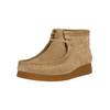 Sneaker CLARKS "WallabeeEVO", Herren, Gr. 38, beige, casual, Schuhe, aus hochwertigem Wildleder