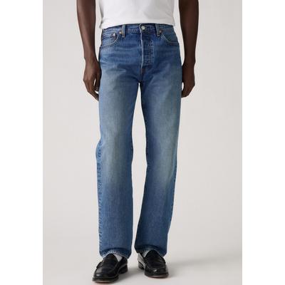 Straight-Jeans LEVI'S "501 LEVI'S ORIGINAL", Herren, Gr. 30, Länge 32, you're a star, Denim/Jeans, Obermaterial: 100% Baumwolle, casual, normal lang, Jeans, mit Markenlabel Image