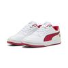 Sneaker PUMA "Scuderia Ferrari Caven 2.0 Sneakers Jugendliche", Kinder, Gr. 37.5, weiß (weiß rosso corsa rot), Obermaterial: Synthetik, Leder; Futter: Textil; Innensohle: Textil; Laufsohle: Gummi, Schuhe