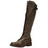 Bikerboots FELMINI "Felmini Stiefel Leder", Damen, Gr. 41, braun (tobacco), Leder, casual, Schuhe