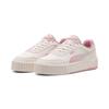 Sneaker PUMA "Carina Mia Satin Princess Sneakers Damen", Gr. 42, jasmine flower pinkscape pink, Obermaterial: Textil, Kuhleder, Synthetik; Futter: Textil; Innensohle: Textil; Laufsohle: Gummi, Schuhe