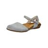Ballerina EL NATURALISTA "El Naturalista Ballerinas Nubukleder", Damen, Gr. 39, blau (denim), Nubukleder, casual, Schuhe