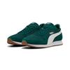 Sneaker PUMA "ST MILER", Gr. 40, grün (schwarz myrtle, puma weiß, gum), Textil, sportlich, Schuhe