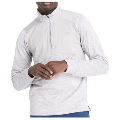 New Balance - Athletics Heat Grid 1/2 Zip - Sweat- & Trainingsjacke Gr M weiß Image