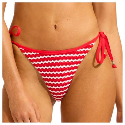 Seafolly - Women's Mesh Effect Tie Side Rio Pant - Bikini-Bottom Gr 36 orange Image