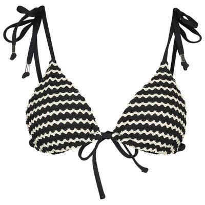 Seafolly - Women's Mesh Effect Slide Tri - Bikini-Top Gr 44 schwarz Image