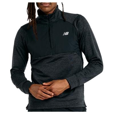 New Balance - Athletics Heat Grid 1/2 Zip - Sweat- & Trainingsjacke Gr L schwarz Image